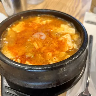Tofu soup