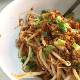 Taiwanese Cool Dan Dan Noodles in Spicy Peanut Sauce