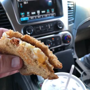 Bacon egg and cheese sandwich is just as good as the BLT deluxe!