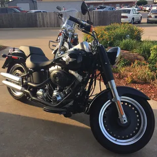 I put my big girl panties on and traded my 2003 sporty in on this beautiful 2015 Fat Boy Lo