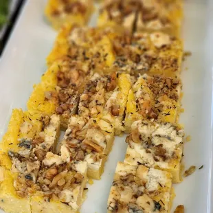 a plate of food on a table