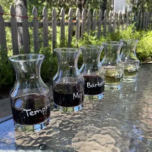 White/Red mixed tasting