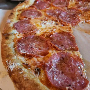 Salami Pizza