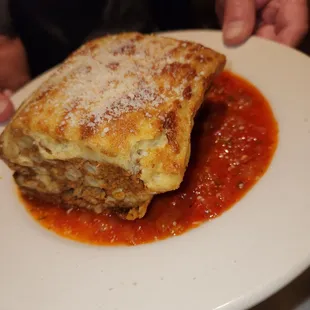 Pastiche. So good but not a diet dish for sure ;)