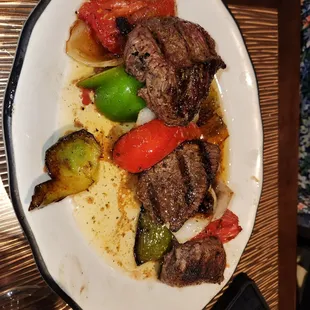 Beef kebabs. Amazing!
