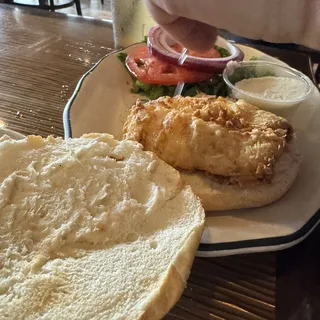 Cod Fish Sandwich