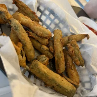 Fried zucchini