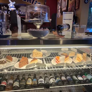 a variety of food items