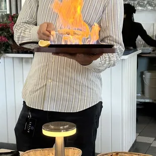 Cheese Saganaki