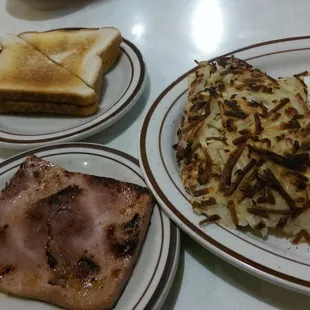 Side of ham.