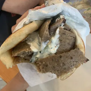 Gyro Or Chicken Gyro Sandwich