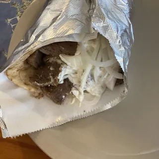 Gyro Meat Or Souvlaki Stick