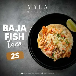 Baja Fish Taco