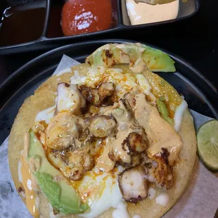 Grilled Octopus Tacos