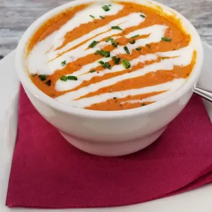 Tomato bisque. Really good!