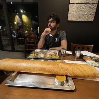 Ghee Roast Masala Dosa