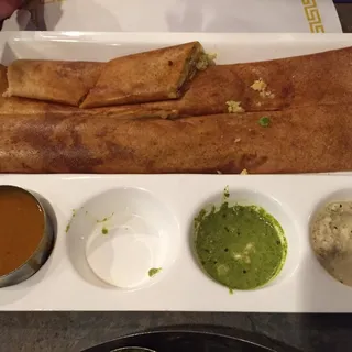 Assorted Dosa Platter