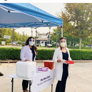 Flu shot clinic