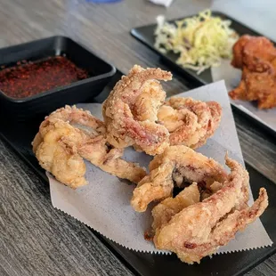 Geso Karaage (Deep Fried Squid Tentacles)