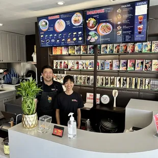 Husband and wife team that founded this incredible establishment.