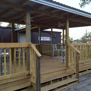 Back deck