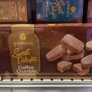 New to me!! Oh Wow.... Goldilocks Coffee Crumble polvoron.