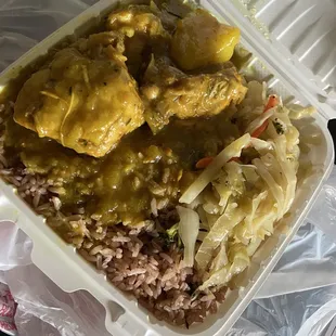Curry Chicken Plate