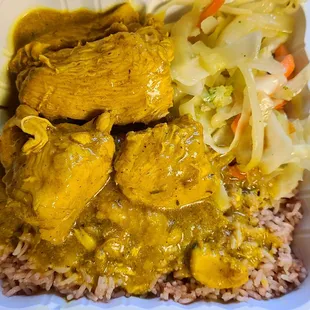 Large Chicken Curry Platter - It was ok.