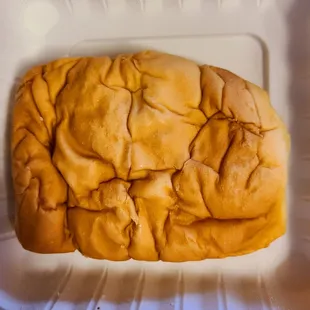 Coco bread. Nice portion size.