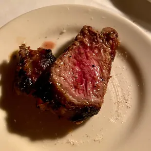 Perfectly cooked ribeye, Medium rare