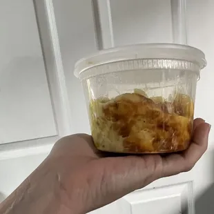 Container 2, $12 worth of macaroni