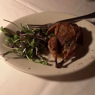 Stuffed Quail