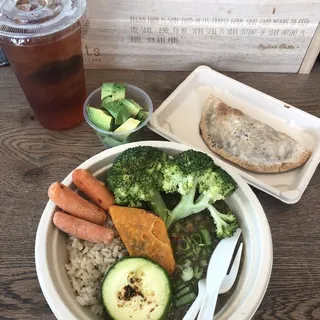 Spaghetti Bowl (Mushroom & Pesto)