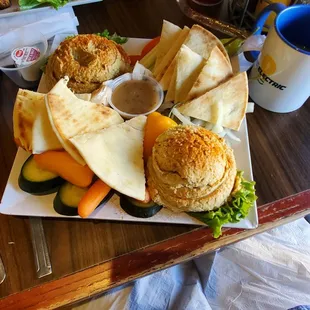 Hummus platter