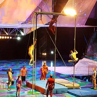 Open rehersal - Chinese poles