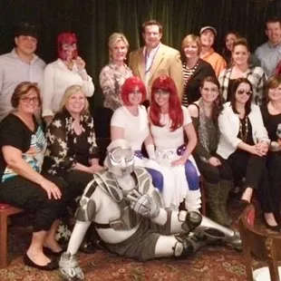 Allergen Group private show. They came in costume.