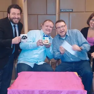 Jason Breeden and Gary Hoover claimed our awards with our performers Dane Rogers and Sarah Hoffman