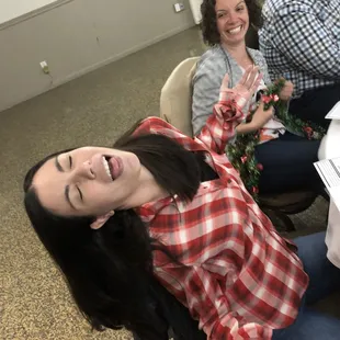 Ham up your death scene.