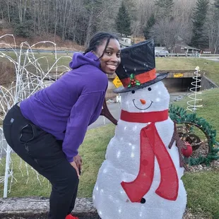 Outside the place there was decorations to take good pics