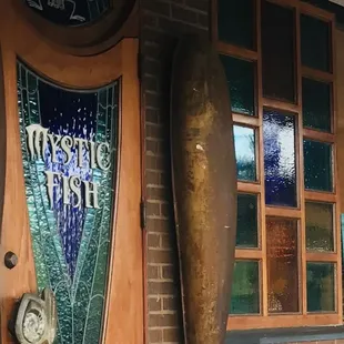 Pretty stain glass decor