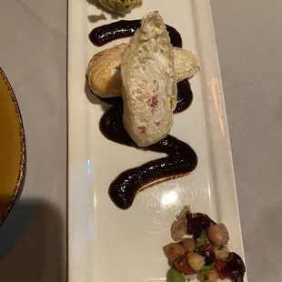 Herbed Goat Cheese Spring Roll