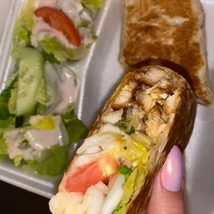 24. Chicken Shawarma Wrap