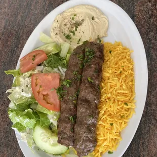 Beef Kufta Kabob