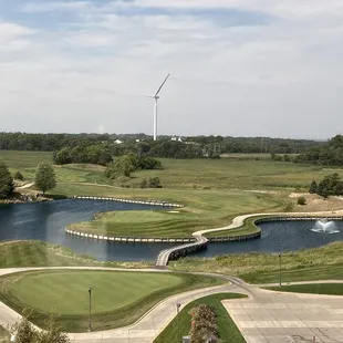 View from 9th floor room.