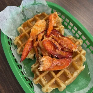 Lobster Waffle Roll