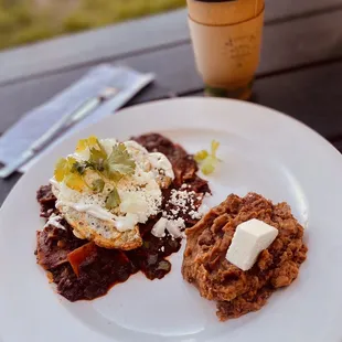 Chilaquiles and Frida Khalo Mocha