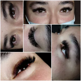 Volume lashes