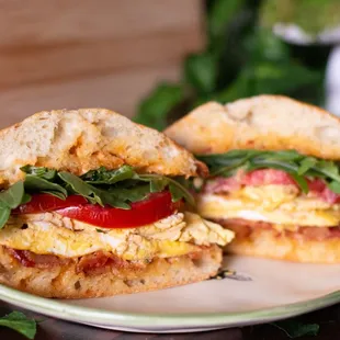 Sunrise Sandwich made with ciabatta bread