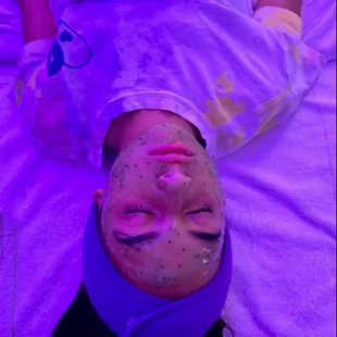 Little ones get facials too