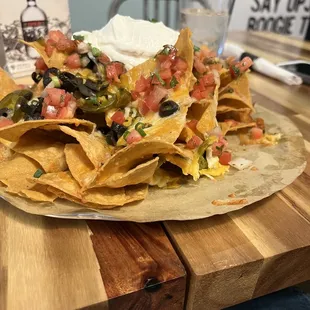 nachos, food